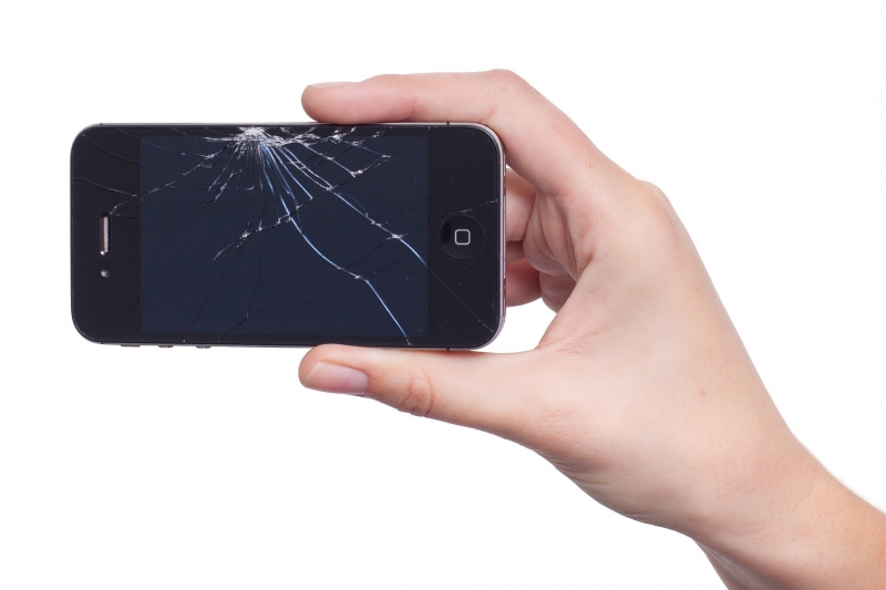 smartphone rotto